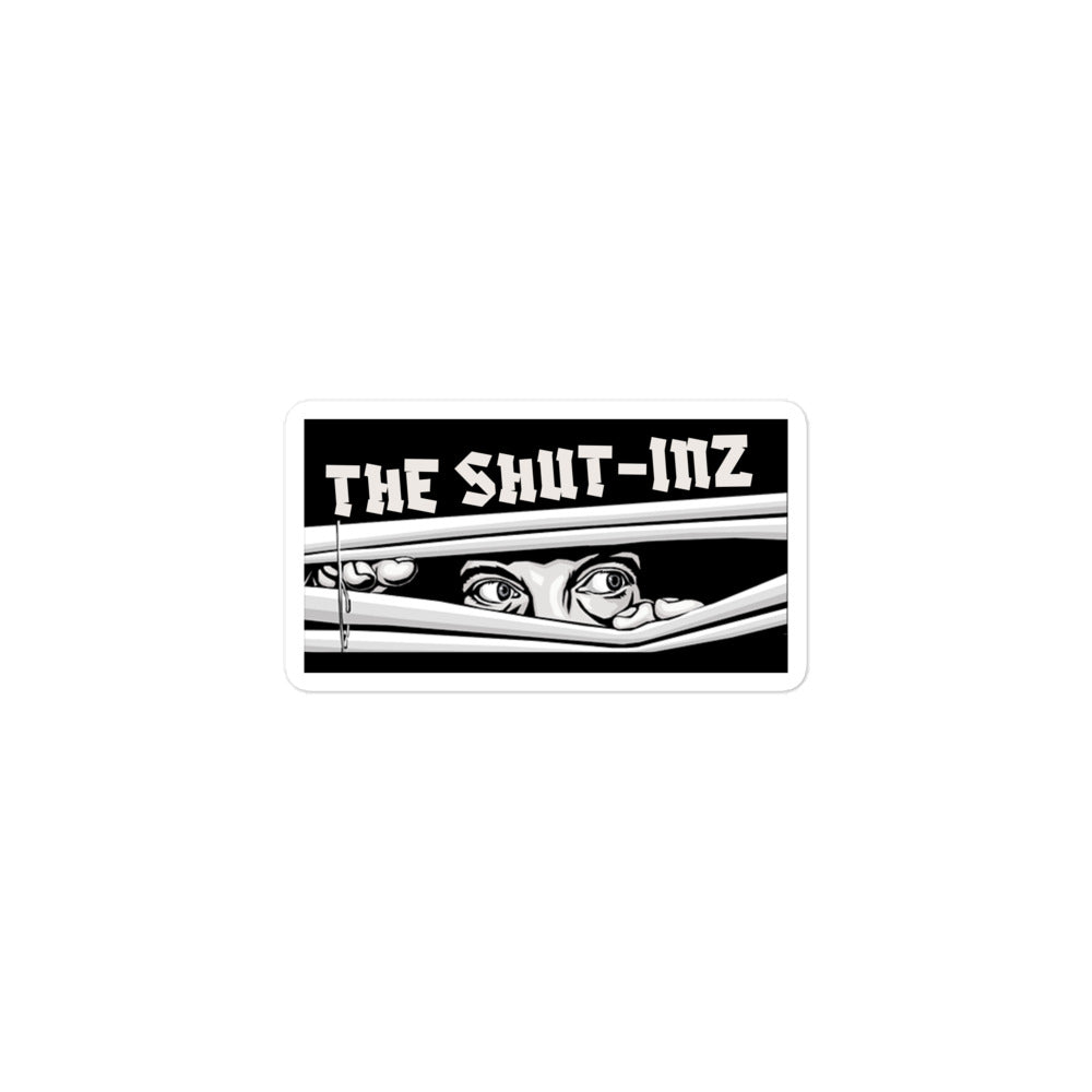 THE SHUT-INZ VINYL STICKER