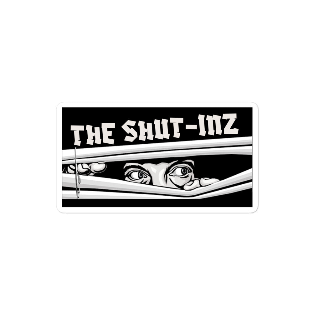 THE SHUT-INZ VINYL STICKER